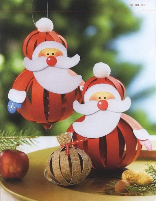 Handmade Paper Lantern Santa Craft For Christmas Decor - Get in the festive spirit with delightful activities for kids related to Santa Claus. 