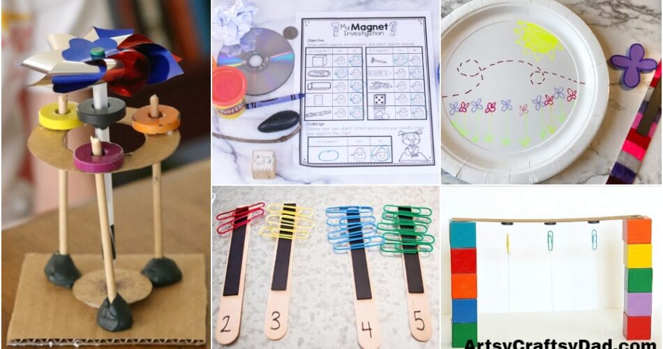 Homemade Stem Activities With Magnets for Kids