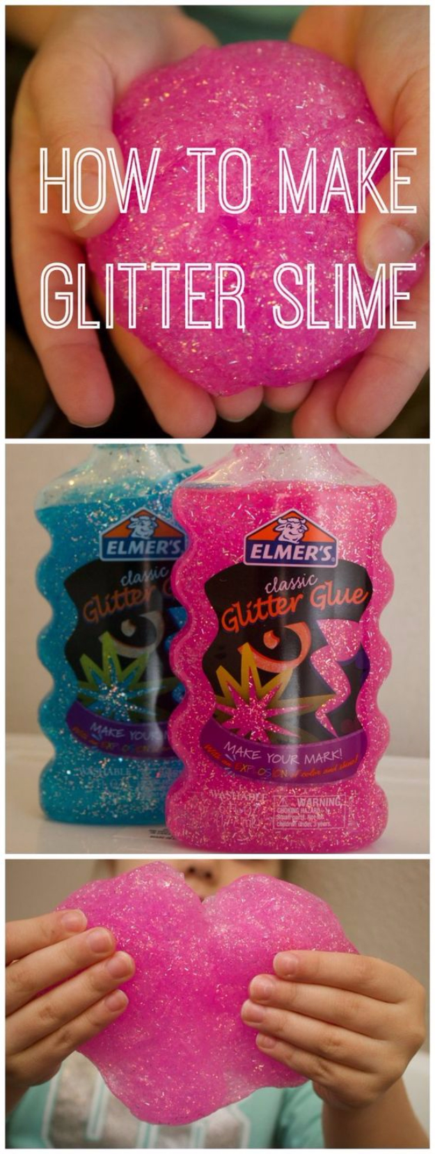 How To Make Glitter Slime Recipe - Stimulating Self-Made Ideas & Activities to Entertain the Youngsters