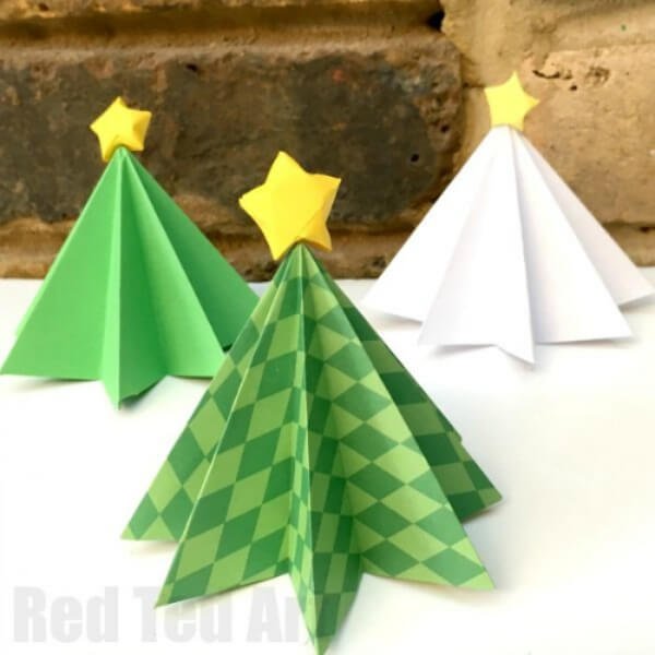 How To Make Origami Christmas Tree Out Of Paper - Home-Made Yuletide Tree Suggestions