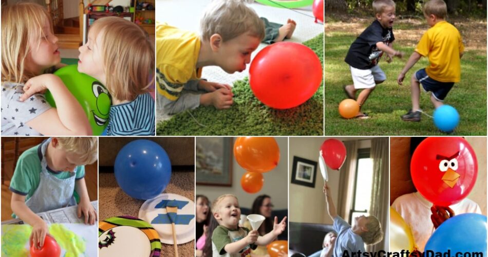 Indoor Balloon Games For Preschoolers