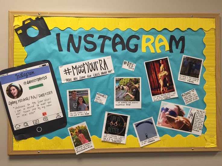 Instagram Fans -  Latest Bulletin Board Decoration Idea For Students - Presentation Tips for Library Posters