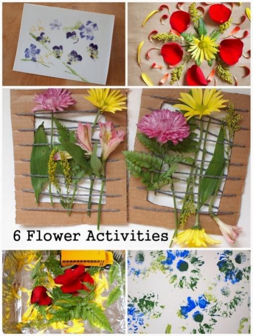 Interesting & Learning Different Flower Activity For Kids - Nature-Motivated Crafts and Activities for Children