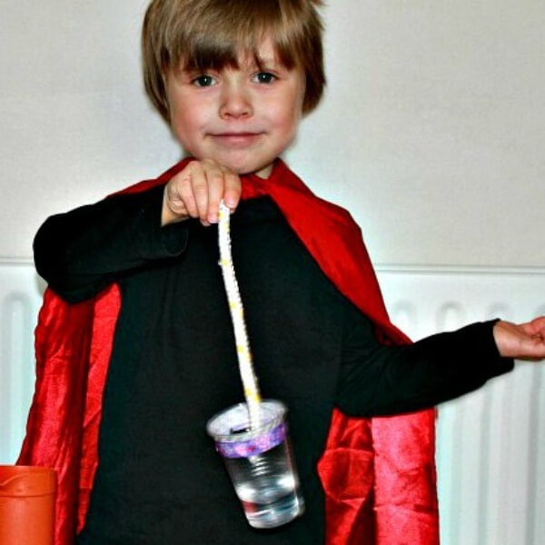 Interesting Floating Glass Magic Trick With Rope & Sticky Tape - Entertaining Magical Maneuvers to Know For Youngsters 