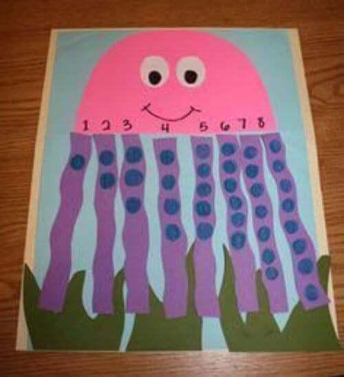 Octopus Counting & Number Activity For Kids - DIY Octopus Creations & Games for Small Ones 