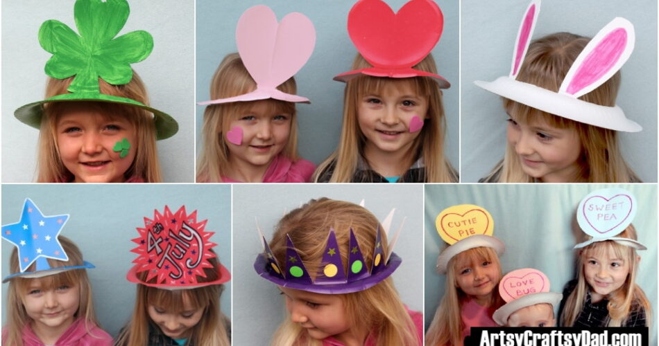 Paper Plate Hats for Preschoolers