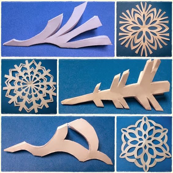 Paper Snowflake Design Making at Advanced Level - A guide to constructing simple paper snowflakes