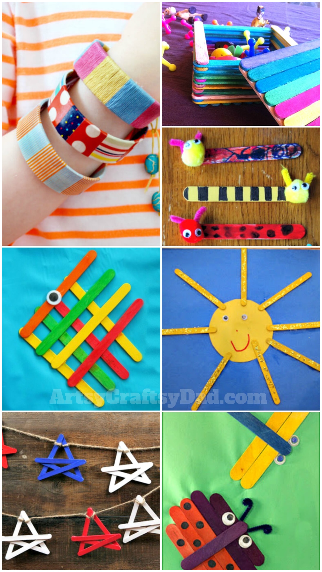 Popsicle Stick Crafts Ideas