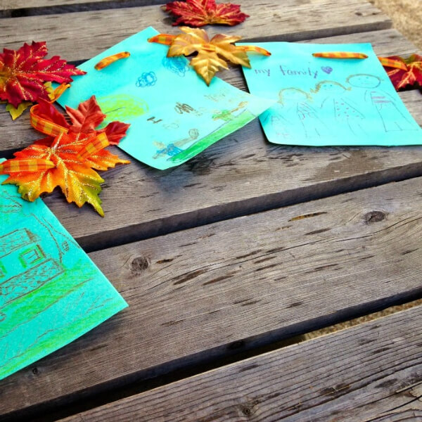 Quick & Simple Thankful Bunting Garland Art Project For Kindergartners - Fun Things for Youngsters to Convey Gratitude 