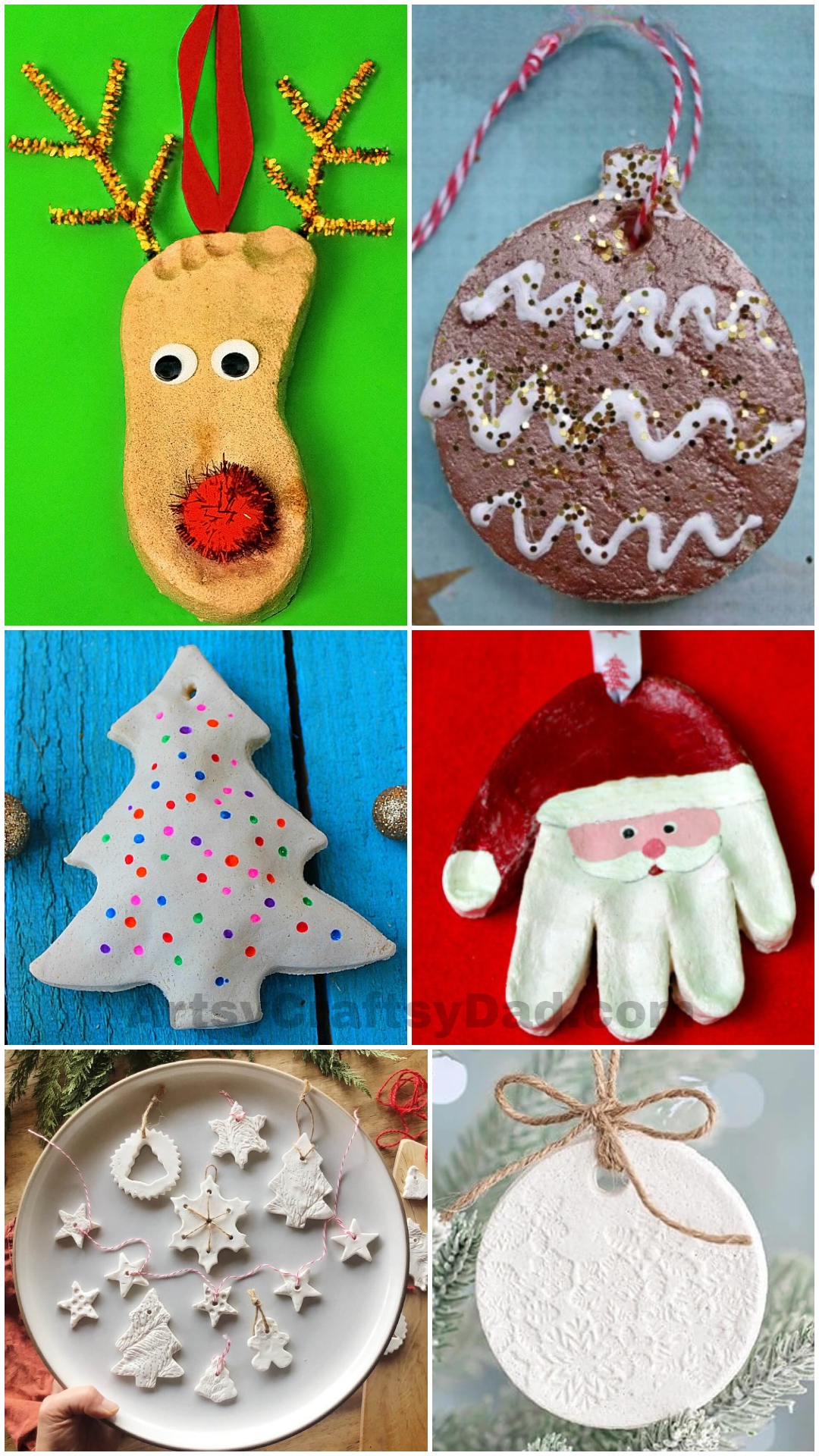 Salt Dough DIY Ornaments for Christmas