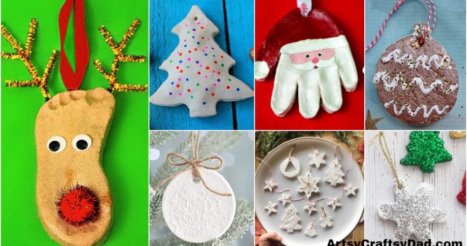 Salt Dough DIY Ornaments for Christmas