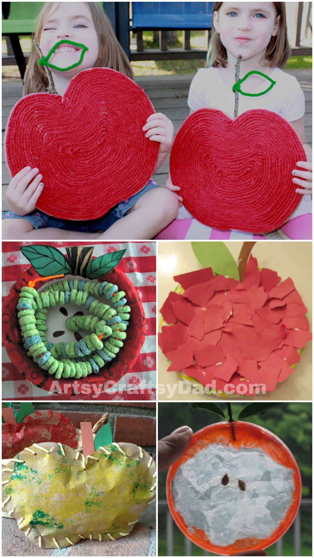 Simple Apple Craft Activities for Harvest Festivals & Fall