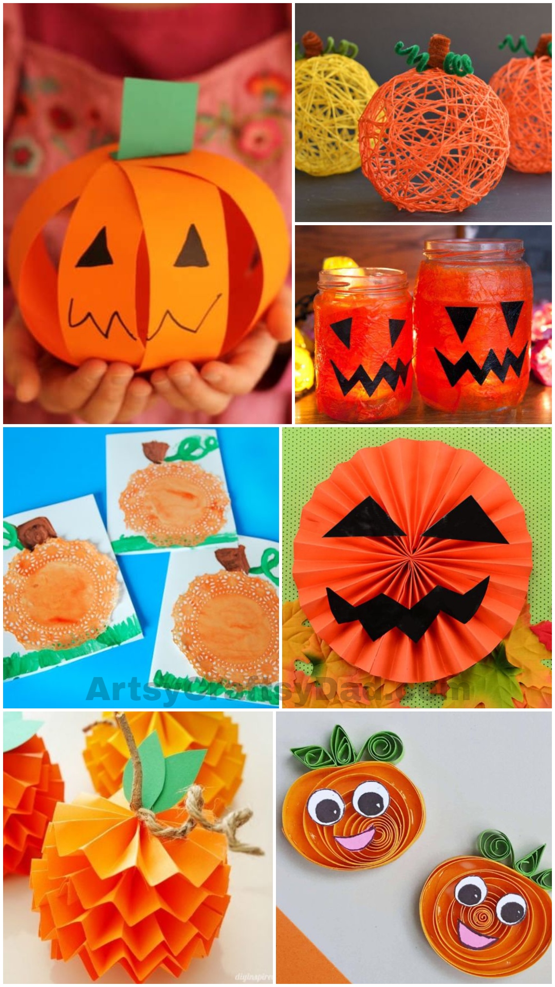 Simple Pumpkin Craft Ideas for Kids