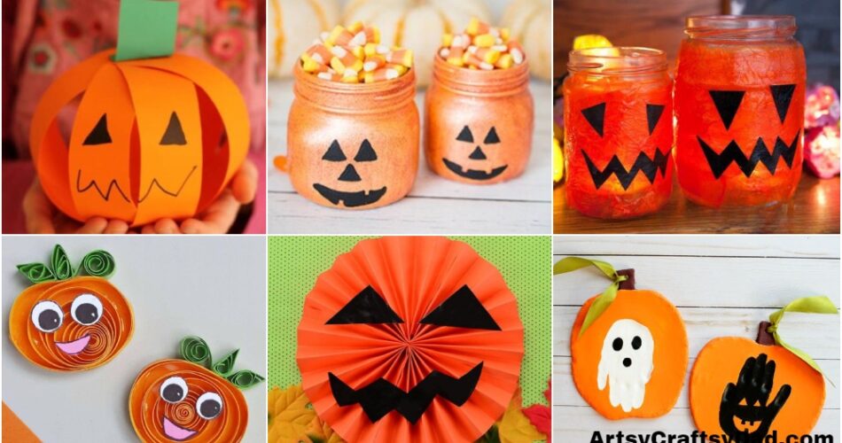 Simple Pumpkin Craft Ideas for Kids