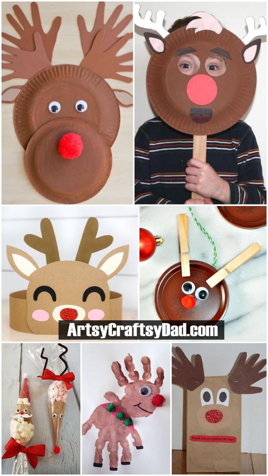 Simple Reindeer Craft Projects for Kids to Celebrate Holidays