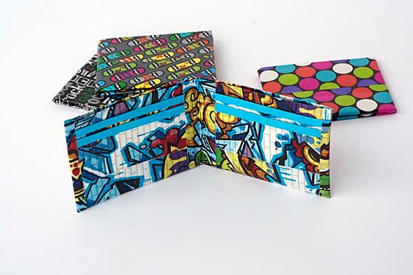Simple to Make Duct Tape Wallet Craft For Father's Day - Washi Tape Art Ideas