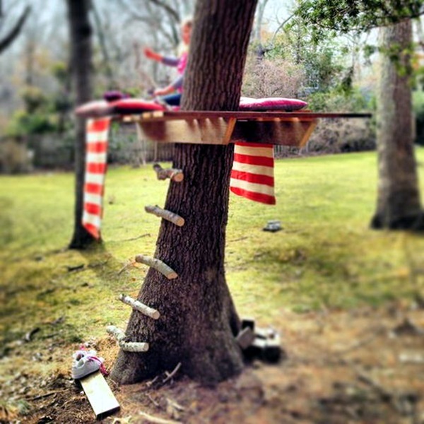 Sitting On The Trees Craft Activity Using Wood - Innovative Ideas for Outdoor Fun with Kids