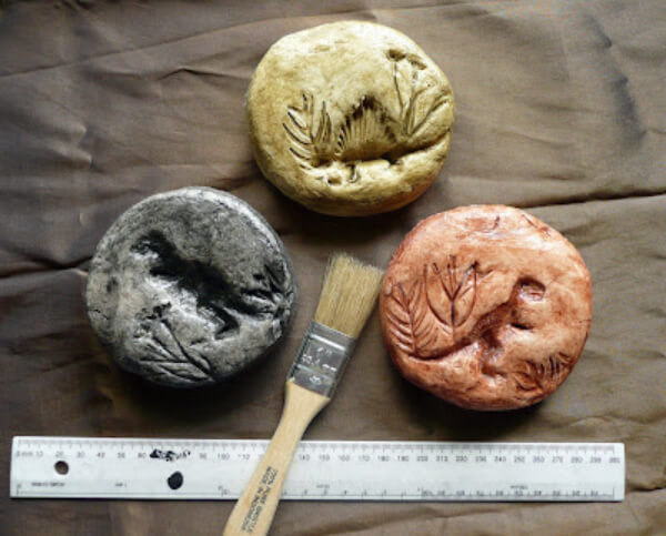 Unique Dinosaur Fossil Casts Art Project Using Salt Dough Clay - Thrilling Prehistoric Adventures for Kids
