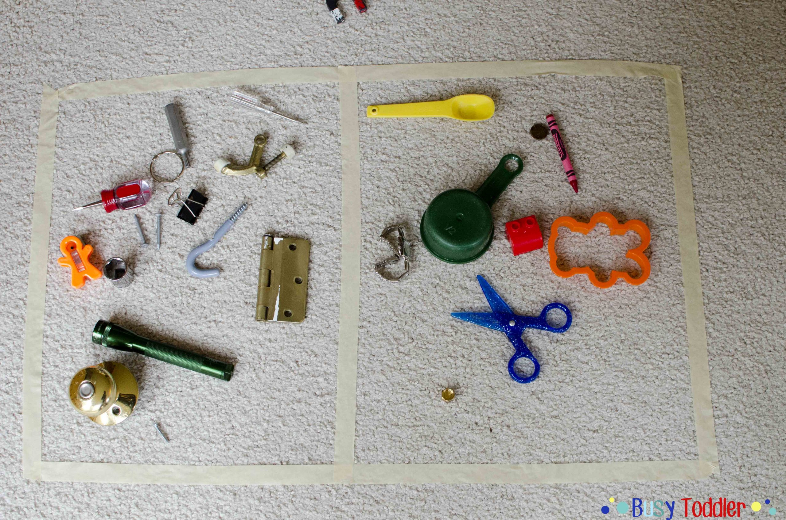 Very Easy Magnet Sort Stem Activity For Toddlers - Developing Magnet-Based Projects for Kids in the Home 