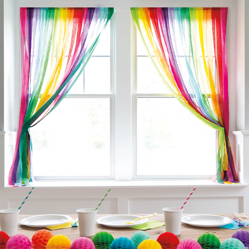 Adorable Crepe Papers Streamer Curtains Party Decoration For Classroom - Tips to decorate a classroom with crepe paper in 2023