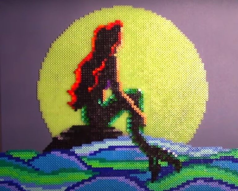 Amazing Perler Beads Mermaid Craft Project For Home Decor - Constructing Mermaid Perler Bead Projects for Youngsters