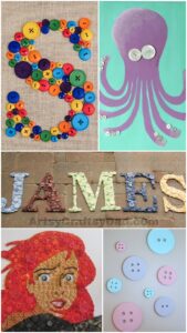 Button Art Ideas for Wall Decor