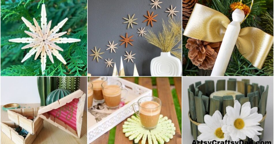 Clothespin Decoration Crafts: Creative & Easy Projects