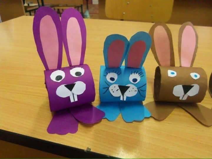 Colorful Easter Bunny Paper Crafts Try to Make At Home - Clever Rabbit/Bunny Handiwork 