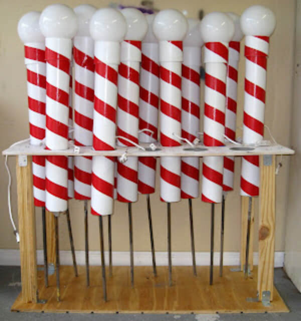 Copeland Christmas Light Decoration Craft Idea For Outdoor - Ways for children to make things with PVC Pipe 