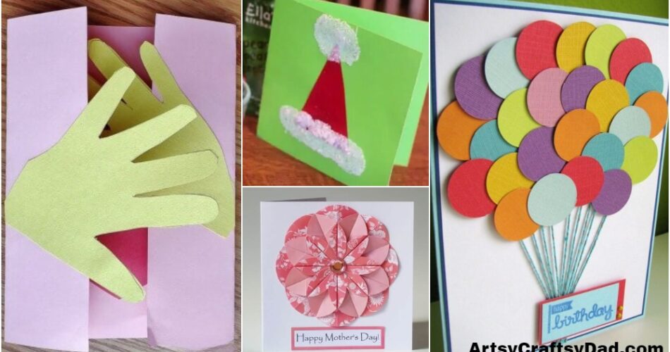 Cute DIY Cards Ideas for Kids To Make