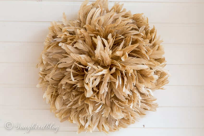 DIY African Feather Juju Hat Wall Decoration For Home - Juju Hat Displays and Wall Ornament Concepts