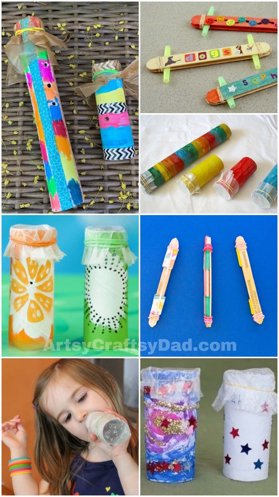 DIY Kazoo Crafts For Kids