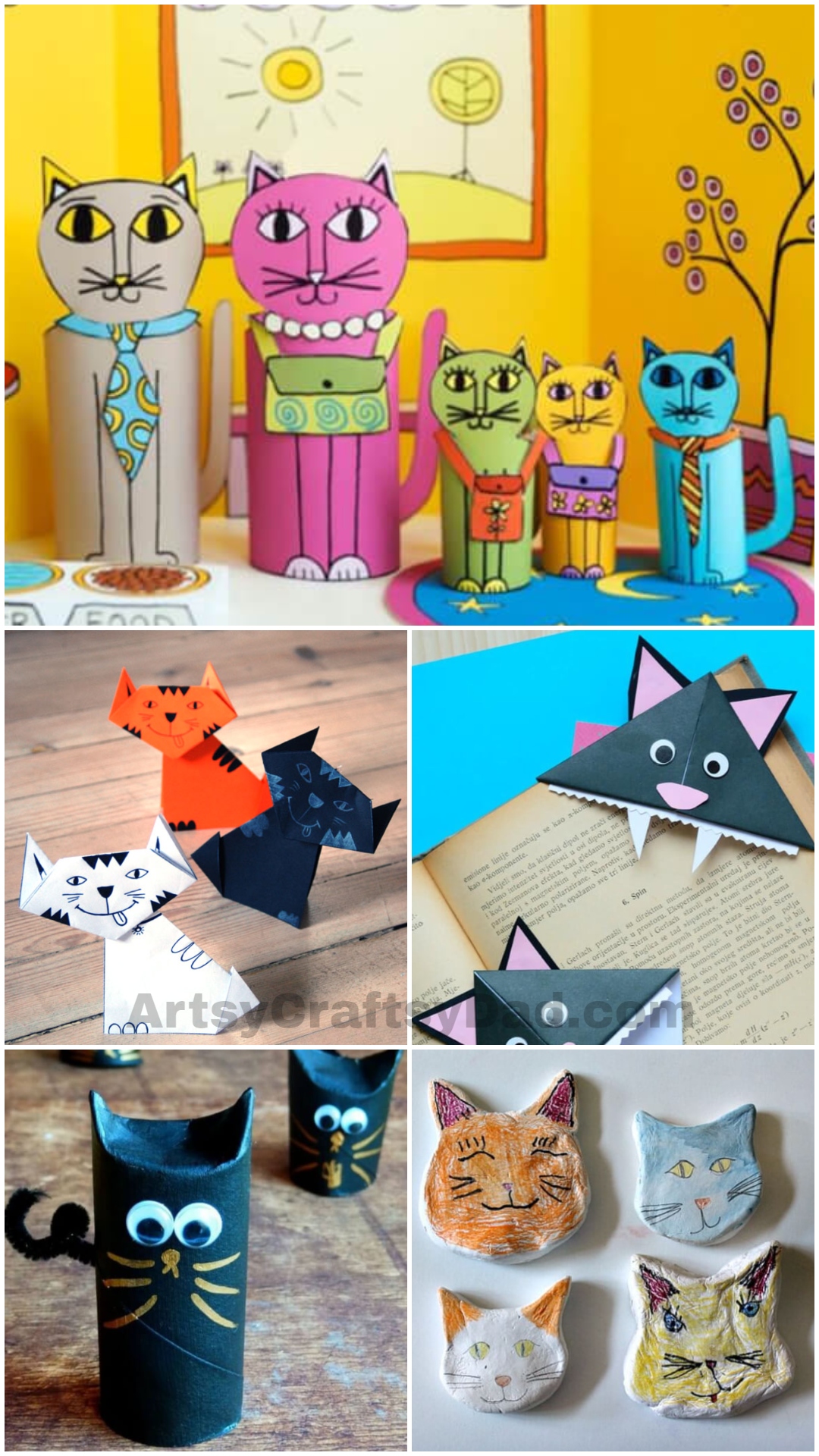 Easy Cat Craft Ideas For Kids