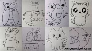 Easy Pencil Drawings for Kids