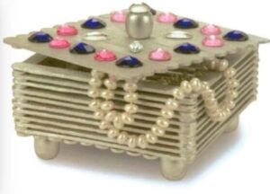 Easy To Make Jewelry Box Out Of Popsicle Sticks