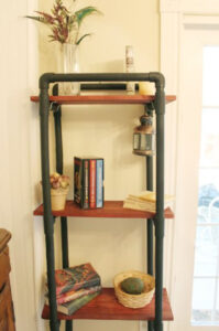 Easy To Make PVC Book Shelves At Home
