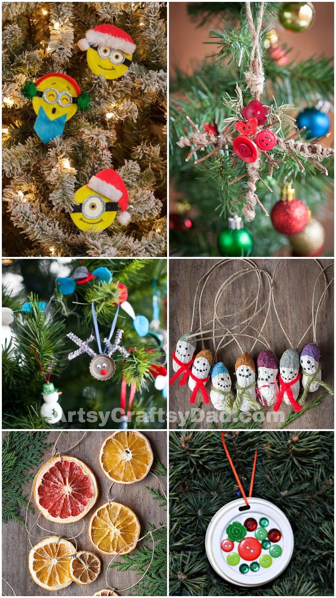 Eco-friendly DIY Christmas Ornaments