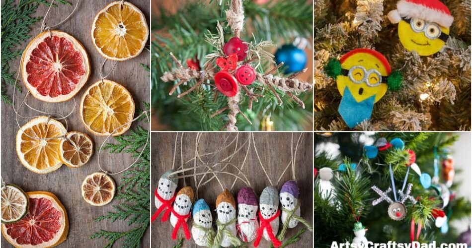 Eco-friendly DIY Christmas Ornaments