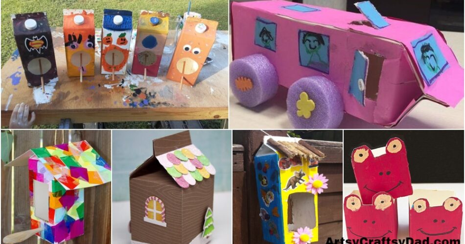 Fun & Simple Milk Carton Crafts