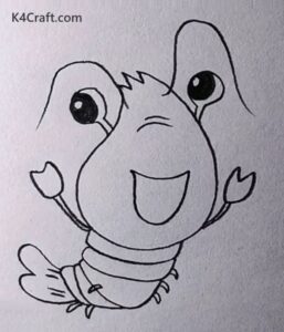 Lobsters Sea Animal Drawing Idea For 8 Years Old Kids