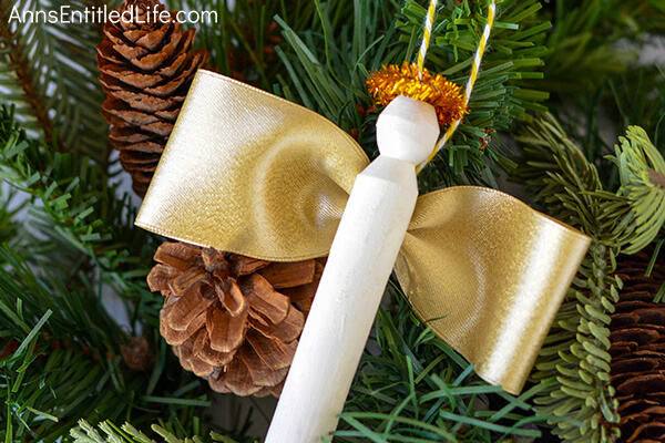 Lovely Angle Clothespin Ornament Decoration Craft For Christmas - Crafting with Clothespins - Get Creative & Have Fun