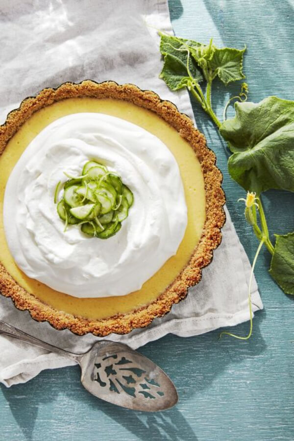 Tasty Cucumber-Key Lime Pie Dessert Recipe For Mother's Day - Creating Sweets and Beverages With Kids