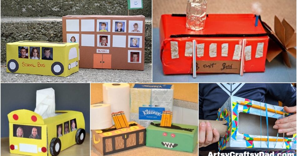 Tissue Box Craft Projects for Classroom