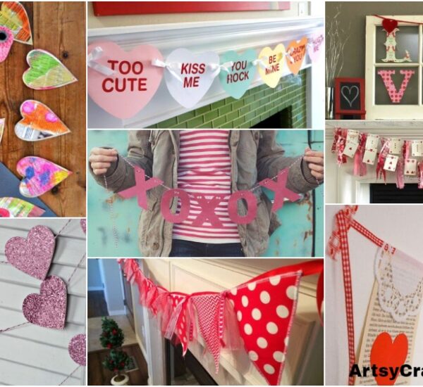 Valentine’s Day Garland Ideas