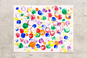 Very Easy Balloon Painting Art Project For Toddlers