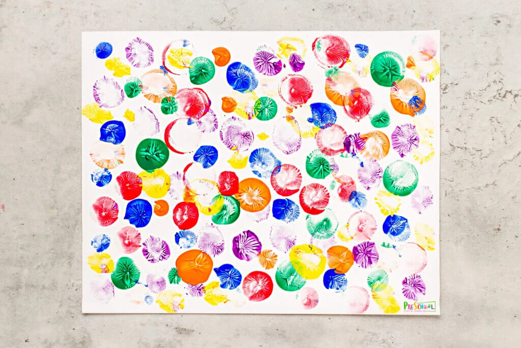 Very Easy Balloon Painting Art Project For Toddlers - Ways to paint on balloons