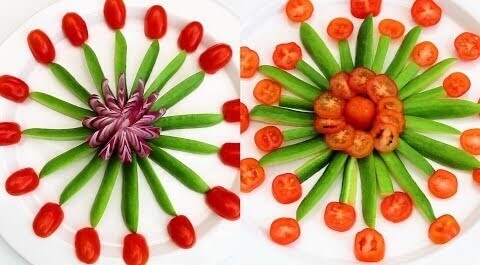 Awesome Salad Plate Decoration Food Art Ideas At Home-Dressing Up Cuisine for Special Events