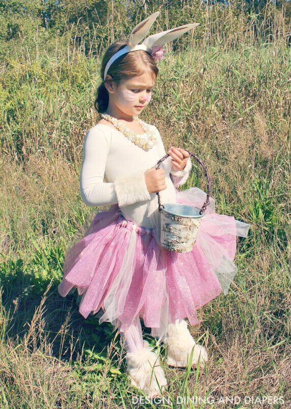 Easy to Make Bunny Costume Idea For Girls-Easter Garb Options for All Ages of Children 