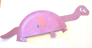 Pretty Dinosaur Craft Activity With Paper Plate & Construction Paper For Preschoolers-Crafting a Dinosaur Out of Paper Plates - Perfect for Kids