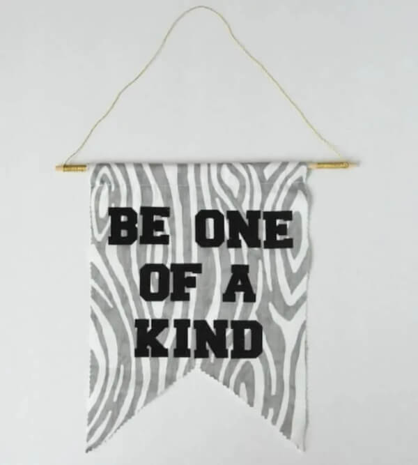  DIY Inspirational Quote Banner Craft Ideas